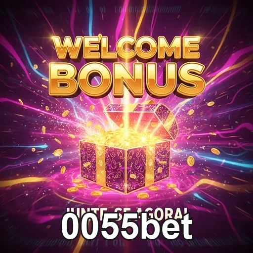 Imagem promocional do site 0055bet destacando bônus especial, relacionada à oferta Bonus05